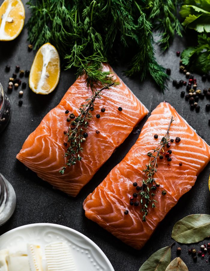 raw-salmon-fillets-and-ingredients-for-cooking-picjumbo-com